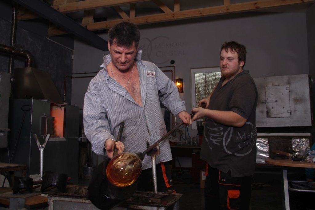 Memory Crystal - Glasmanufaktur Produktion, Bild 021