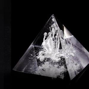 Erinnerungskristall Pyramide MC10-0